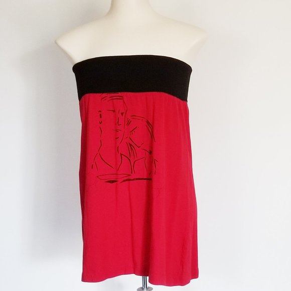 Refashioned Sketch Skirt with Yoga Waistband (M/L) - Picture 5 of 6